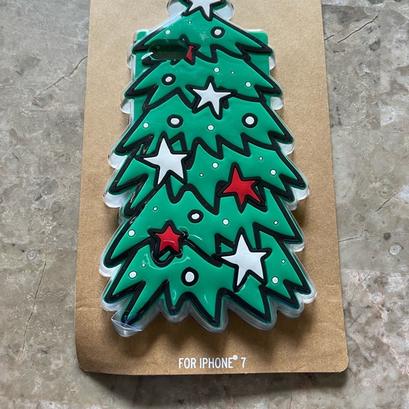 NWT IPhone 7 Holiday Tree Phone Case - Picture 4 of 5